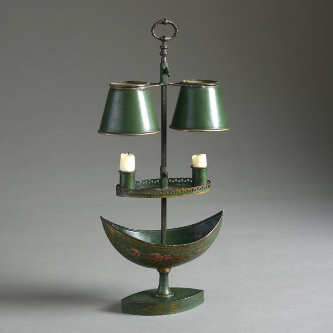 Toleware Students Lamp