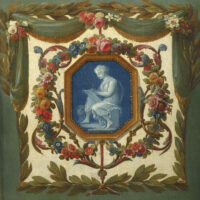 Louis XV Painting depicting an Allegory of Art