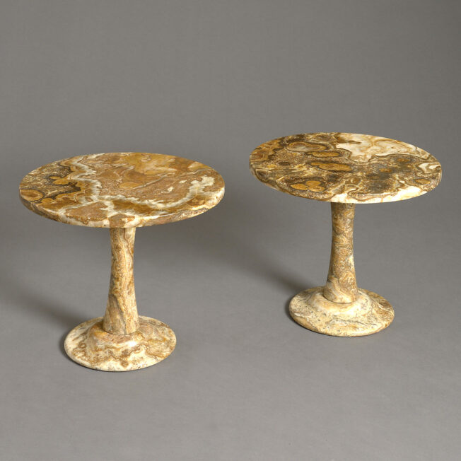 Pair of Onyx Tables