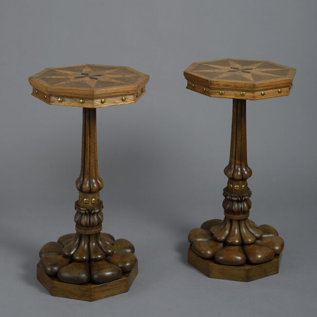 Oak Tables in the manner of George Bullock