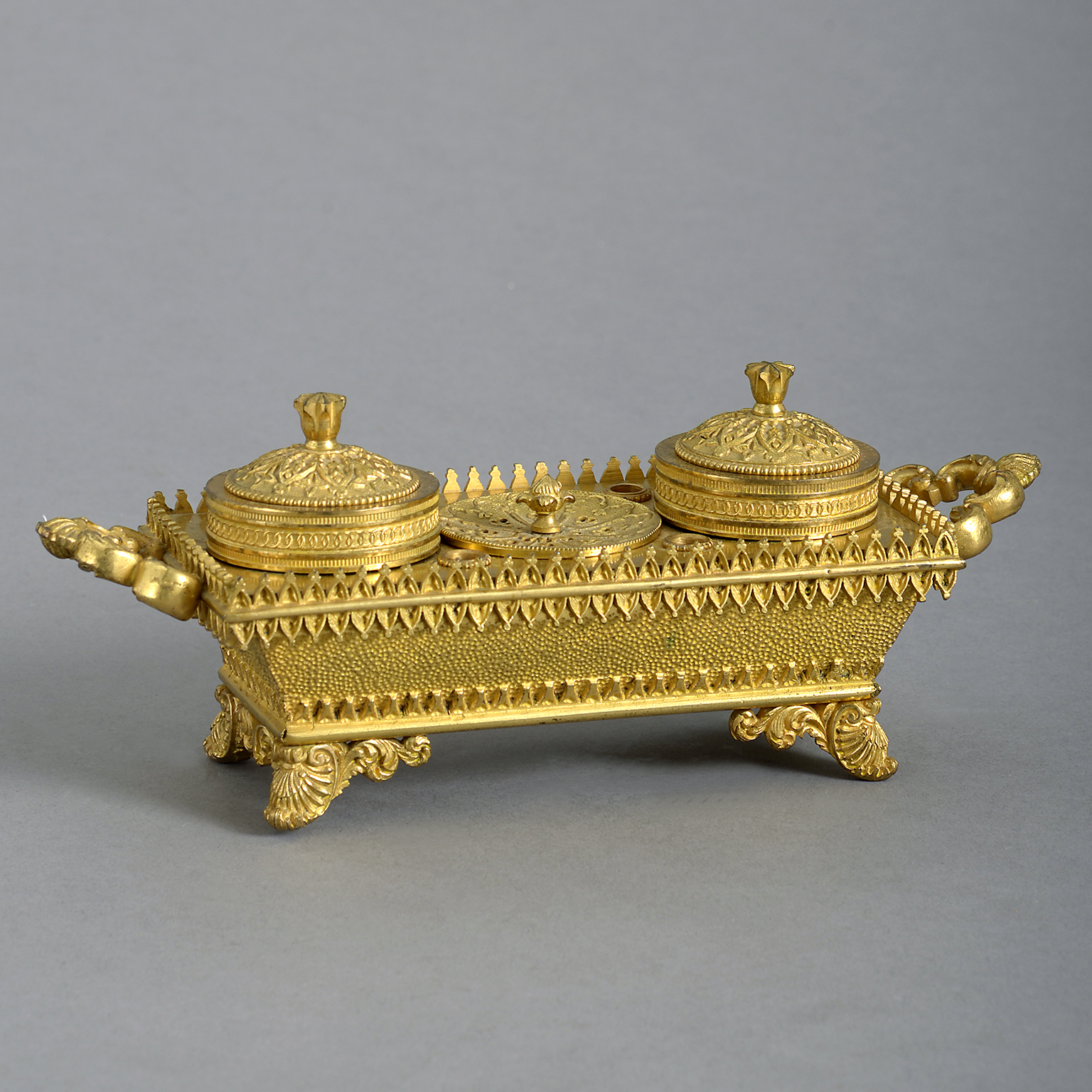 Regency Ormolu Ink-Stand Regency Ormolu Ink-Stand
