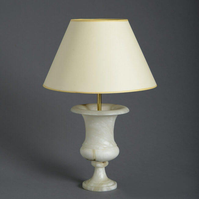 Alabaster Urn Table Lamp
