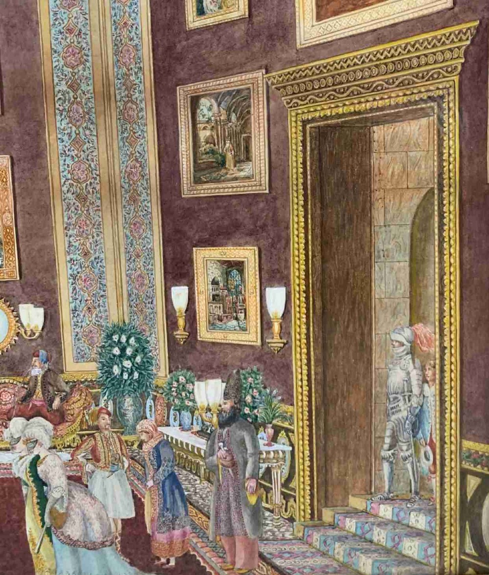 Costume Ball watercolour