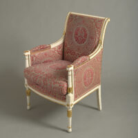 Pair of Directoire Bergere Armchairs