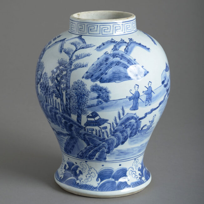 Kang Xi Chinese porcelain vase