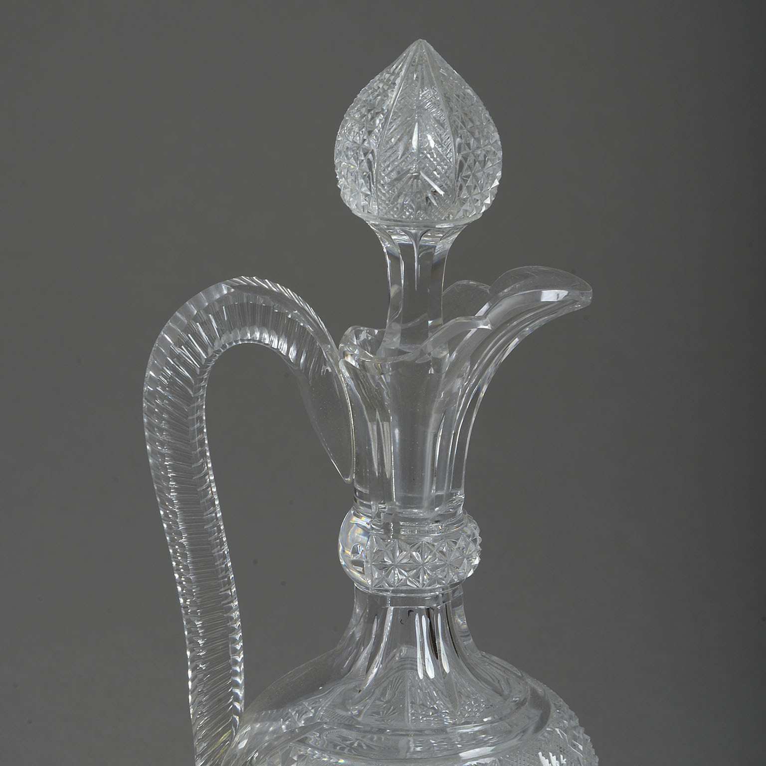 Antique decanters attributed to Thomas Webb Antique decanters attributed to Thomas Webb