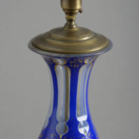 Bohemian Glass Vase Lamp