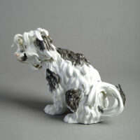 Porcelain Bolognese Terrier