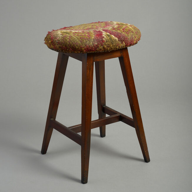 George III Scottish Mahogany Stool