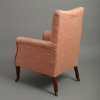 Edwardian upholstered armchair