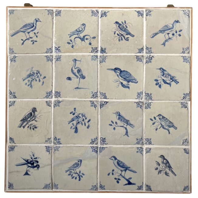 Set of Delft Bird Tiles