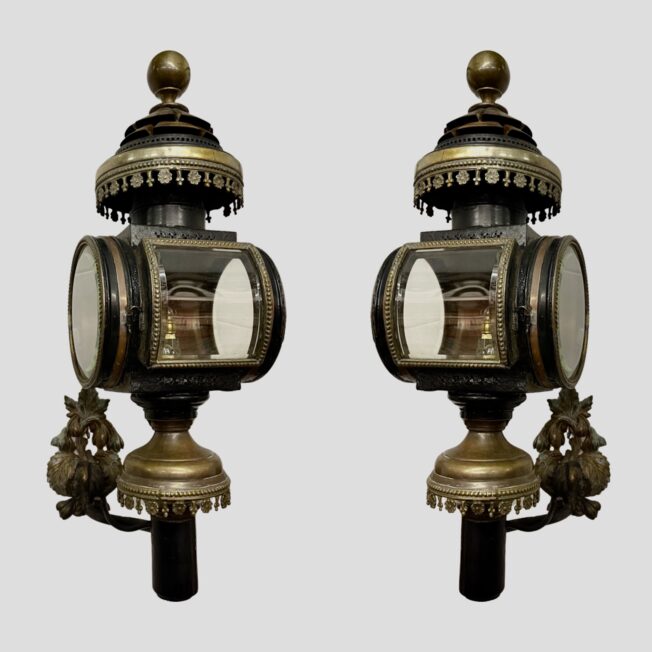 Pair of Victorian Carriage Lamps