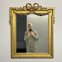 Louis XVI Style Gilt Mirror