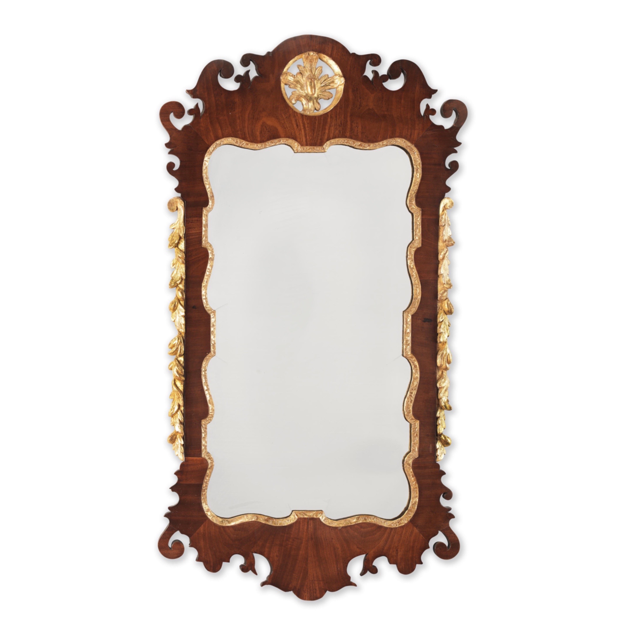 George II fretwork mirror George II fretwork mirror