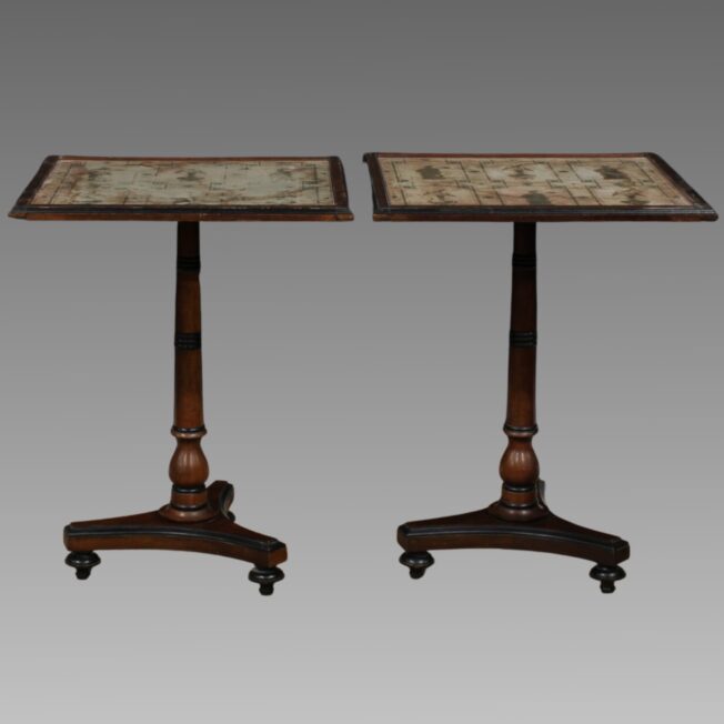 Pair of William IV style occasional tables
