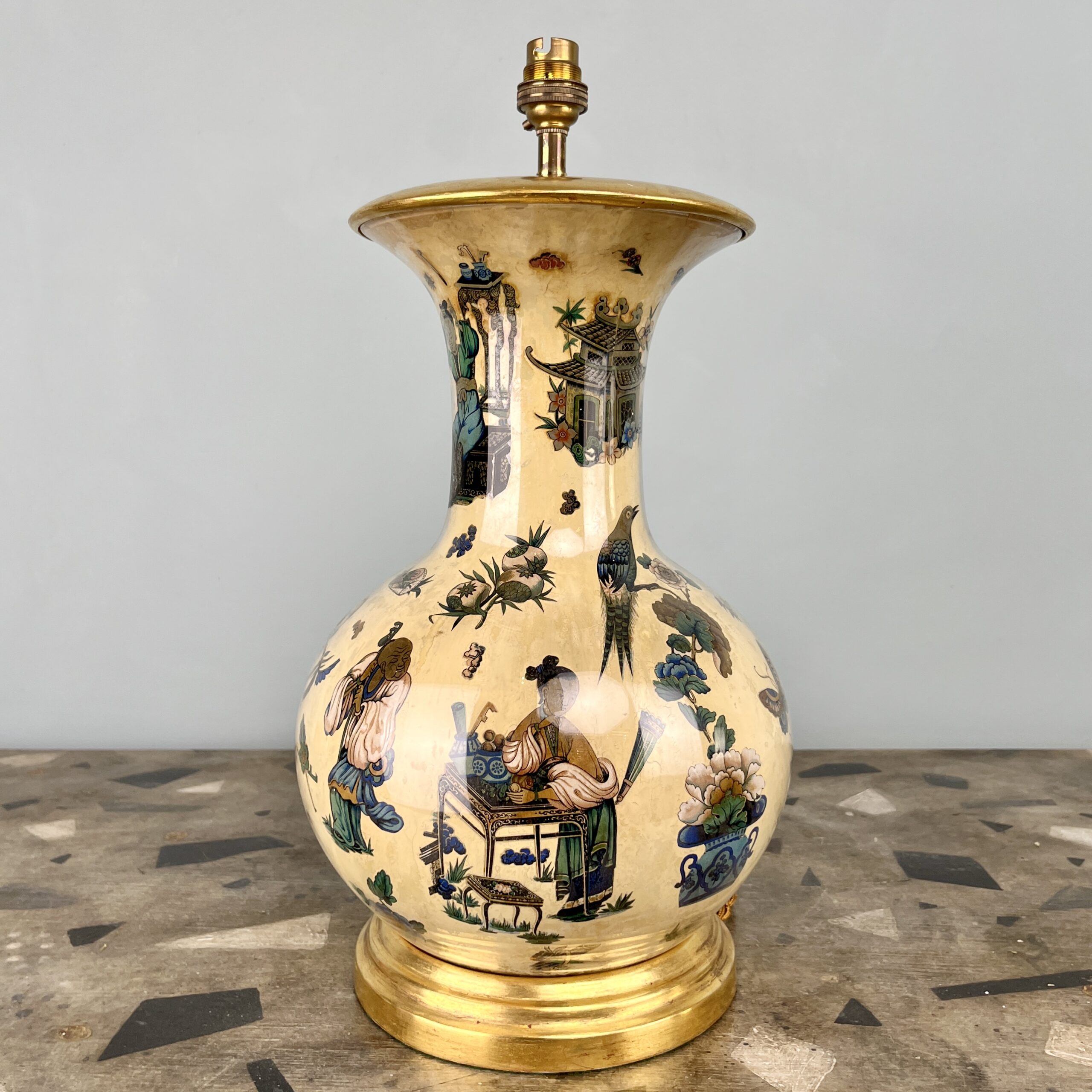 Decalcomania Lamp Decalcomania Lamp