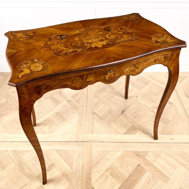Anglo-Dutch Marquetry Centre or End Table