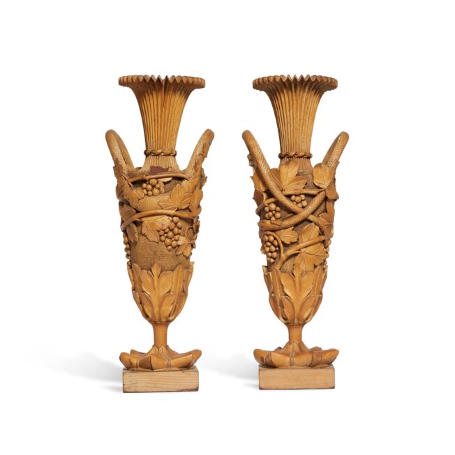 Vases attributed to Aubert Parent