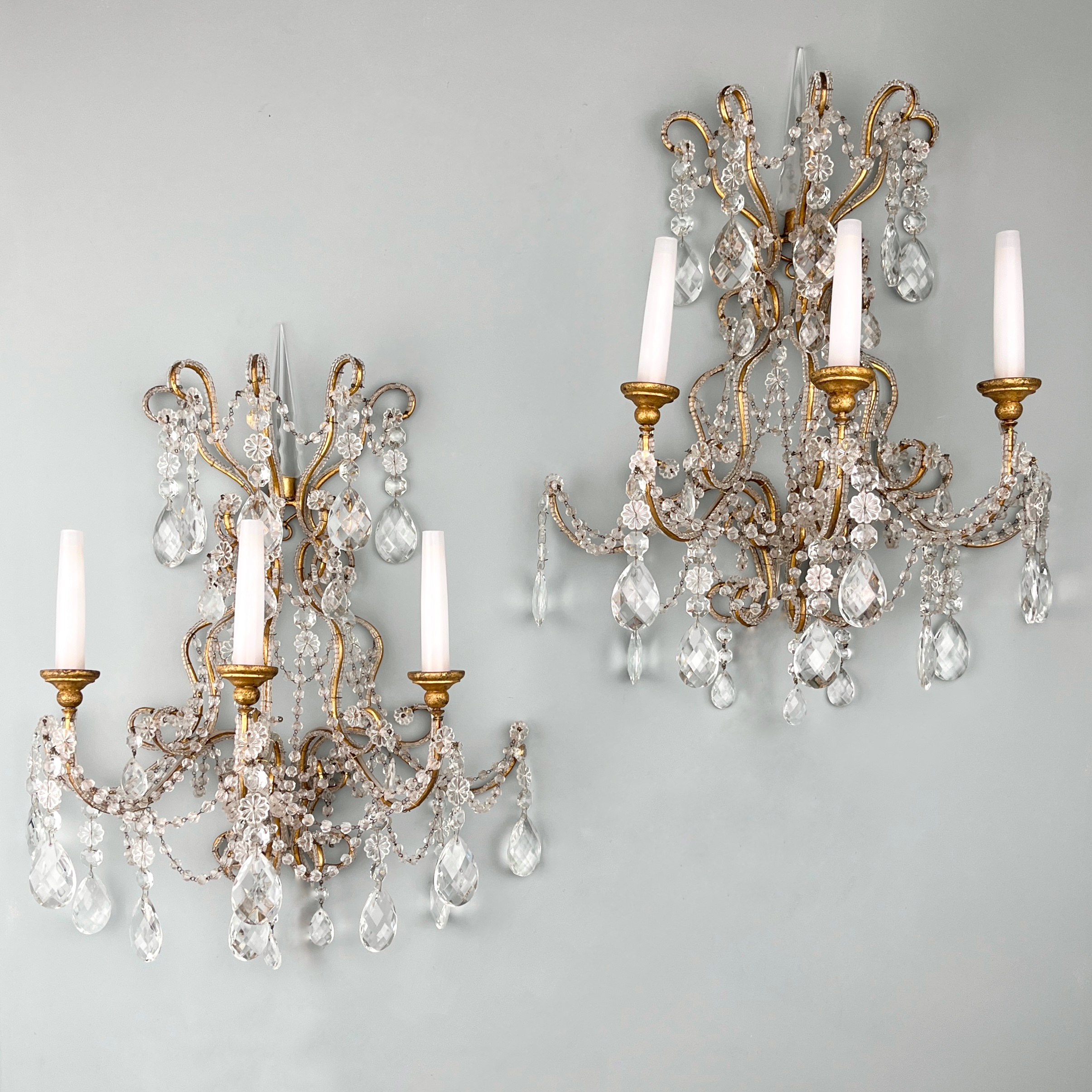 Crystal Wall Lights Crystal Wall Lights