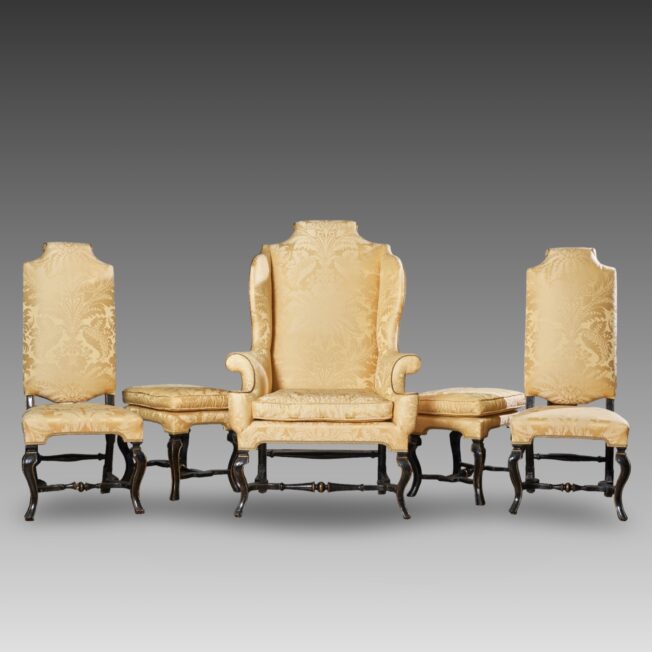 Suite of Queen Anne Seat Furniture