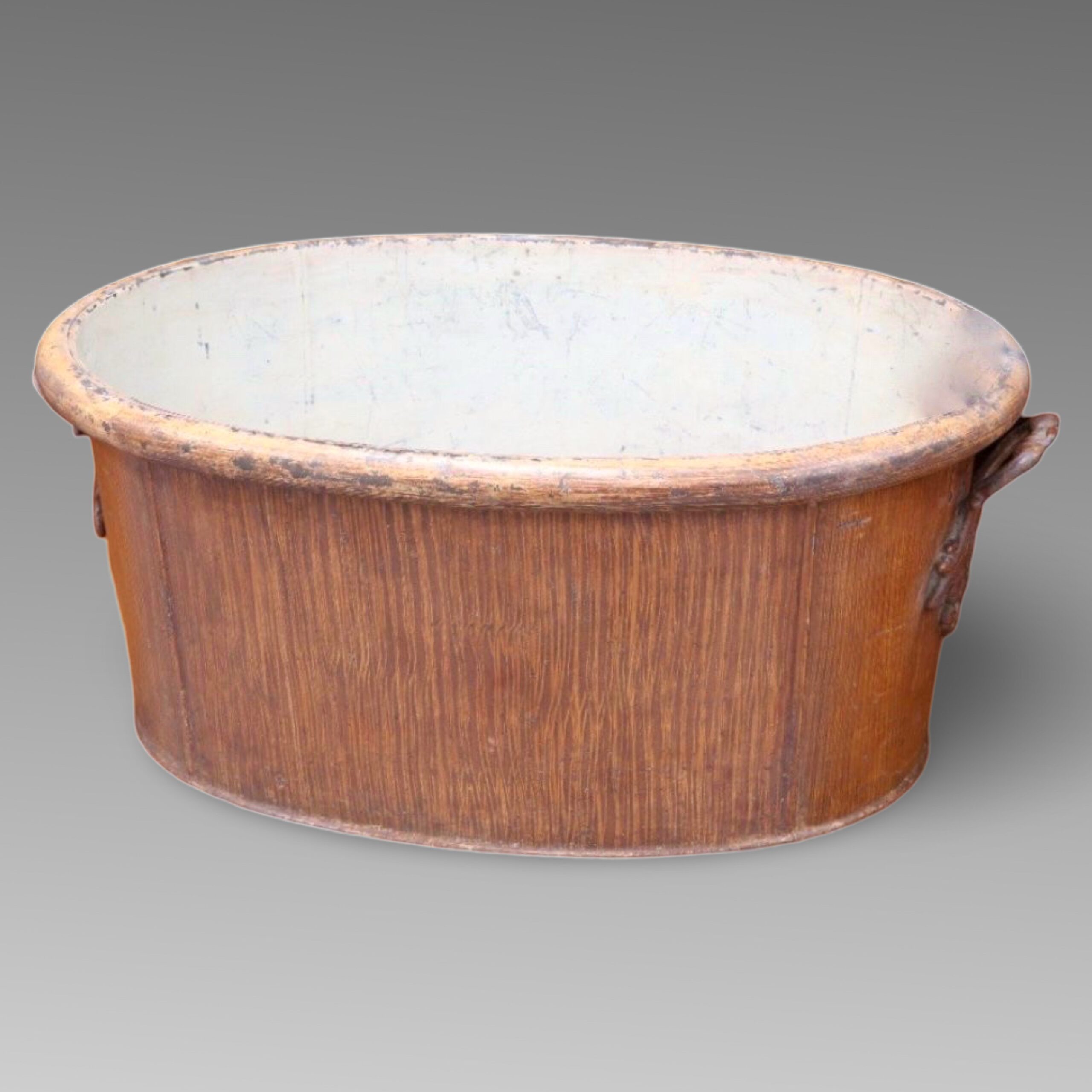 Tole Footbath Jardiniere Tole Footbath Jardiniere