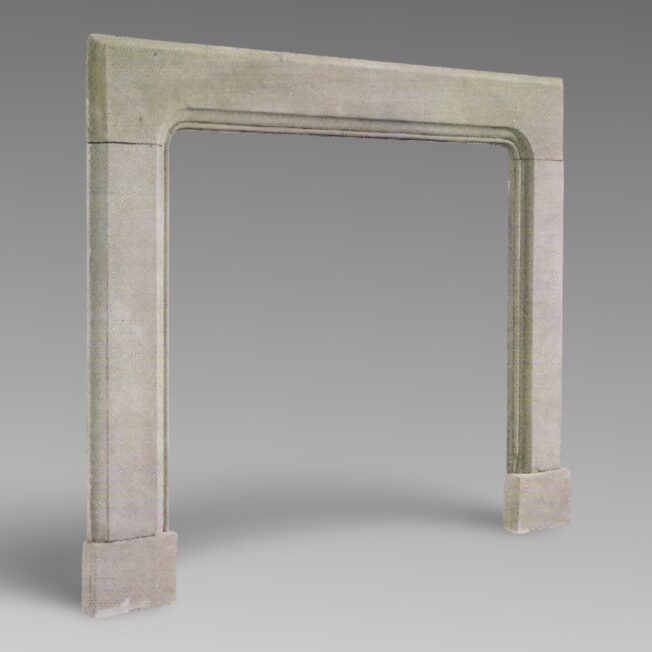 George III Yorkstone Fireplace Chimney Surround Attributed to Carr of York