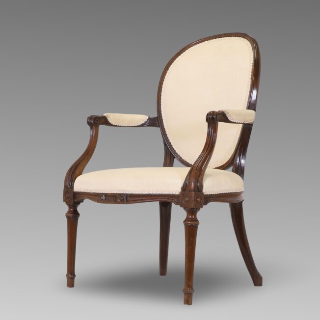 George III Mahogany Armchair