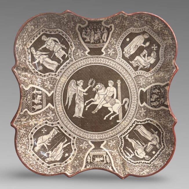 Antique Spode Herculaneum Dish
