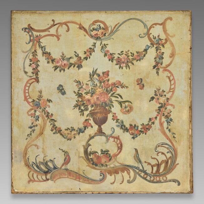 18th Century Rococo Panel