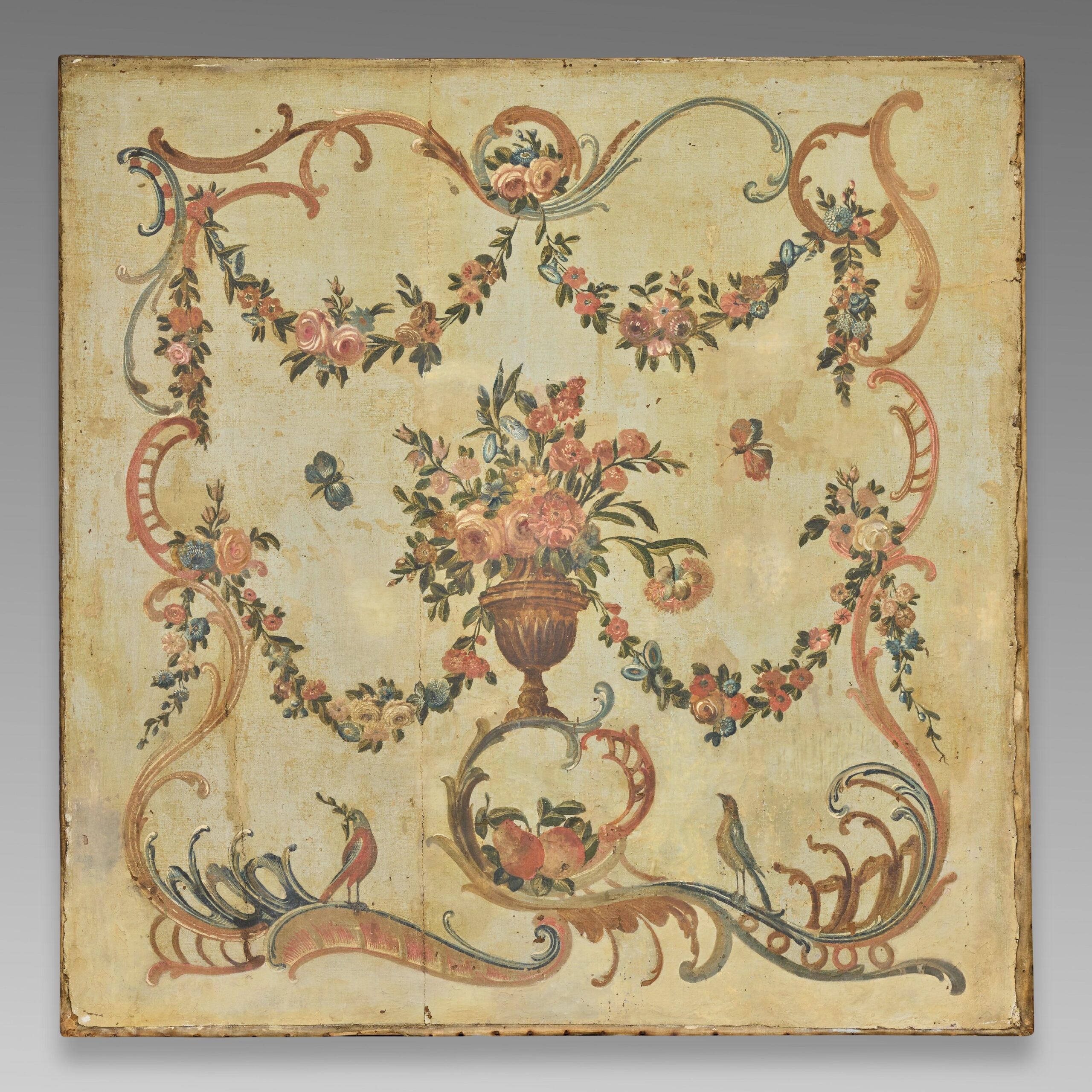 18th Century Rococo Panel 18th Century Rococo Panel