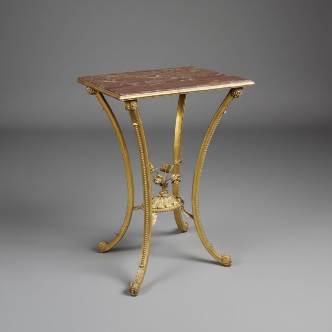 George III Giltwood Centre Table