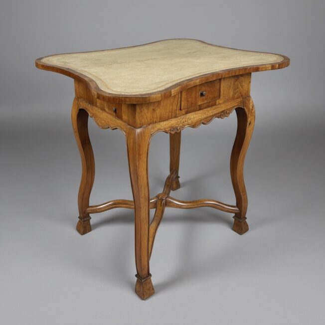 Louis XV Provincial Walnut End Table