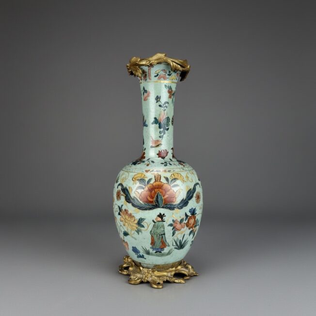 Louis XV Style Ormolu-Mounted Vase