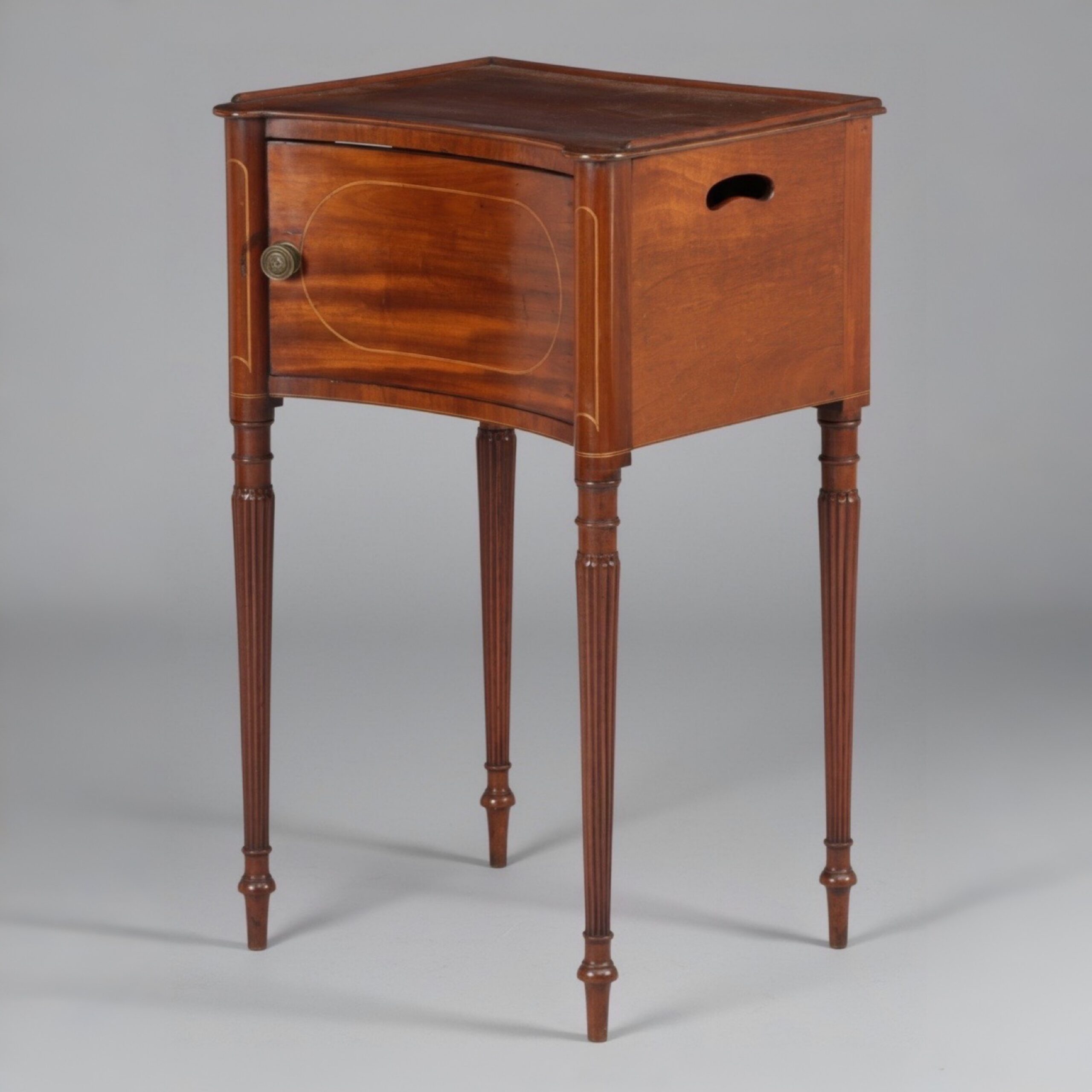 George III Mahogany Bedside Cupboard George III Mahogany Bedside Cupboard