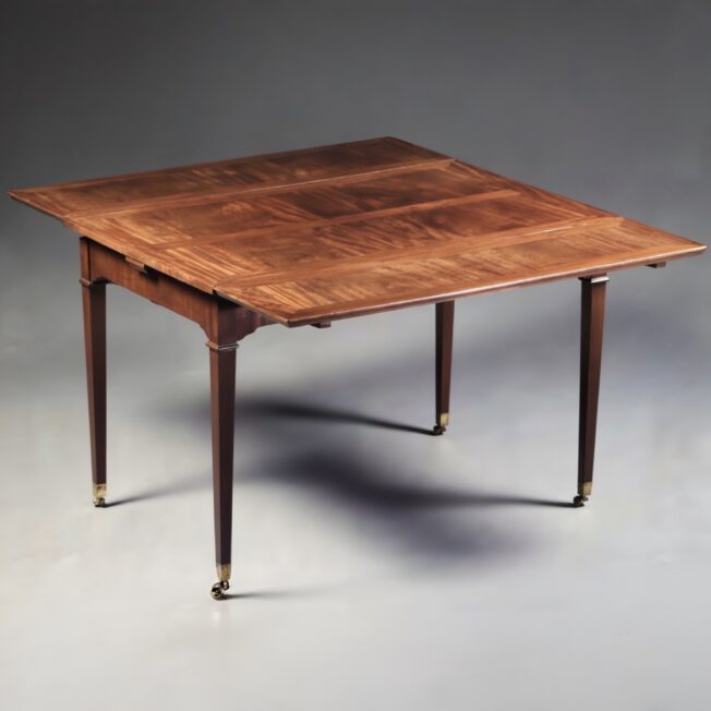 Louis XVI Mahogany Centre/Library/Dining Table in the manner of Jean-Henri Riesener