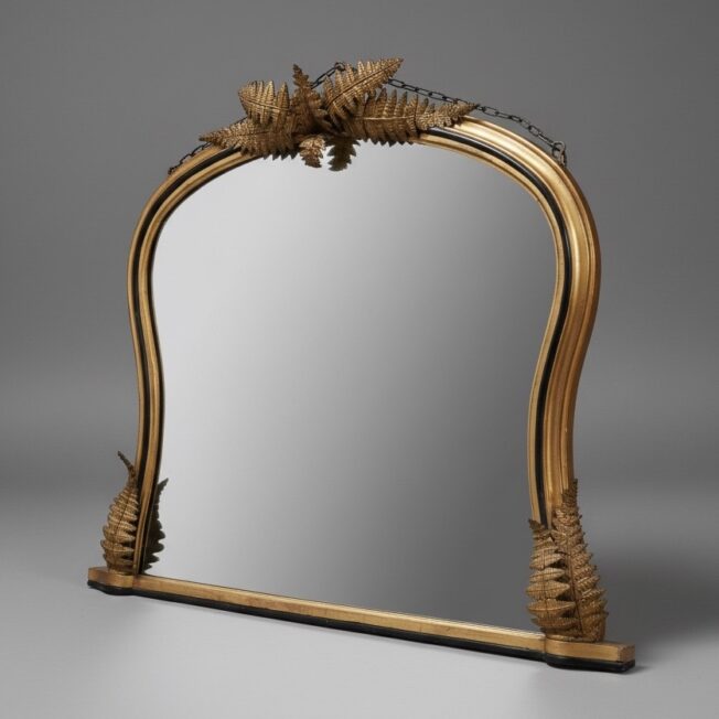 Victorian Giltwood Overmantel Mirror