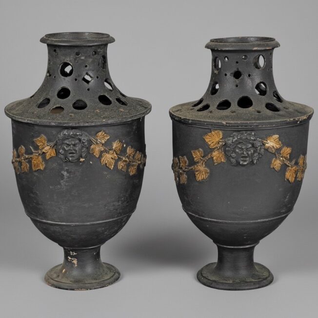 Terracotta Bacchic Perfume-Burner Vases