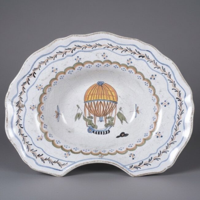 Moustiers Faience Barber's Bowl