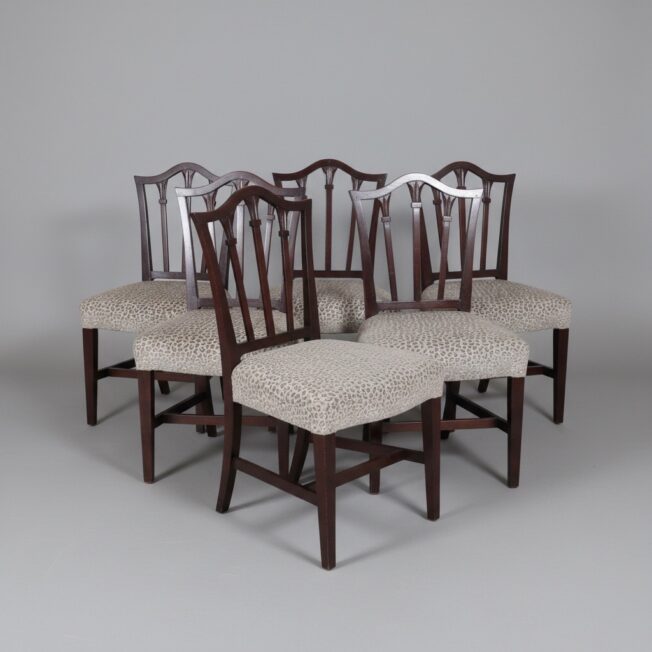 Set of Six George III Mahogany Chairs