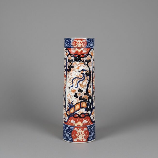 Antique Japanese Imari Stick Stand