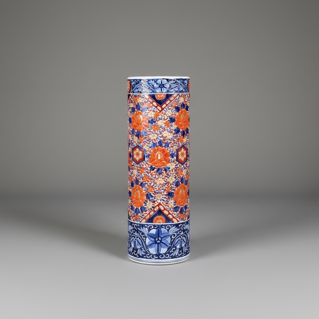 Antique Japanese Imari Stick or Umbrella Stand Antique Japanese Imari Stick or Umbrella Stand