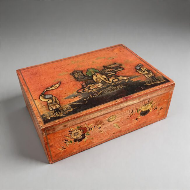 Scarlet-Japanned Box