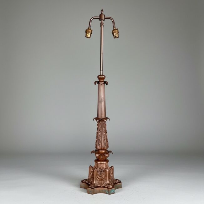 William IV Bronze Lamp