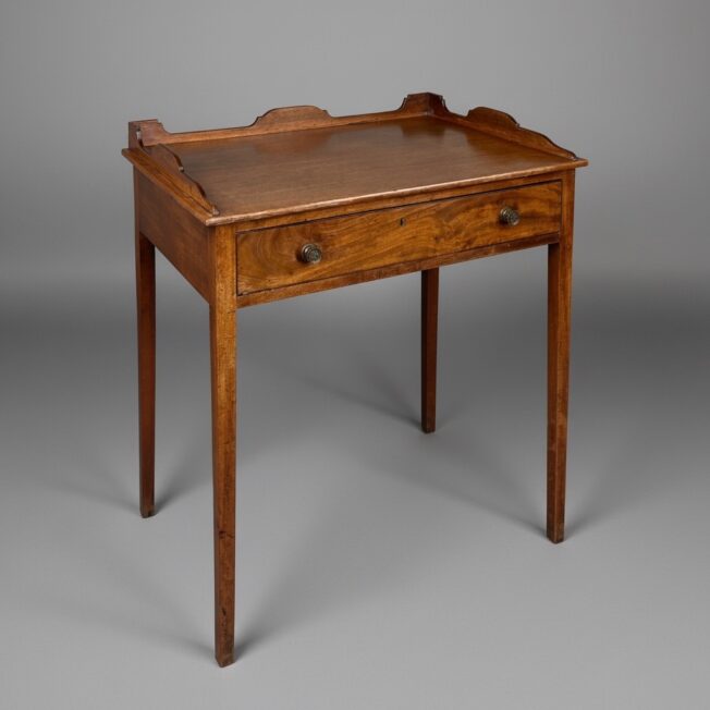 George III Mahogany Side Table