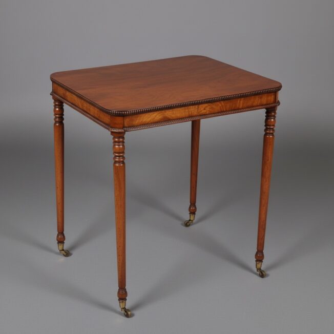 Fine George IV Mahogany Centre or End Table in the Gillow Manner