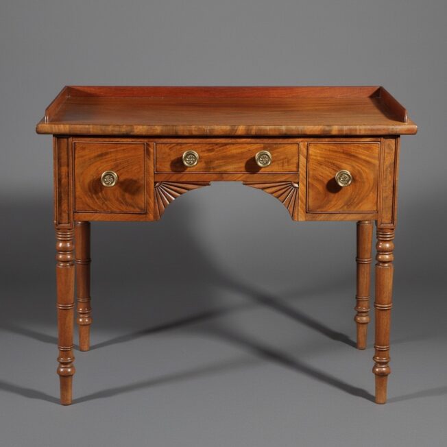 George IV Mahogany Dressing or Writing Table