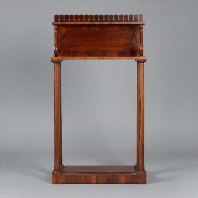 George IV Rosewood Console or Side Table
