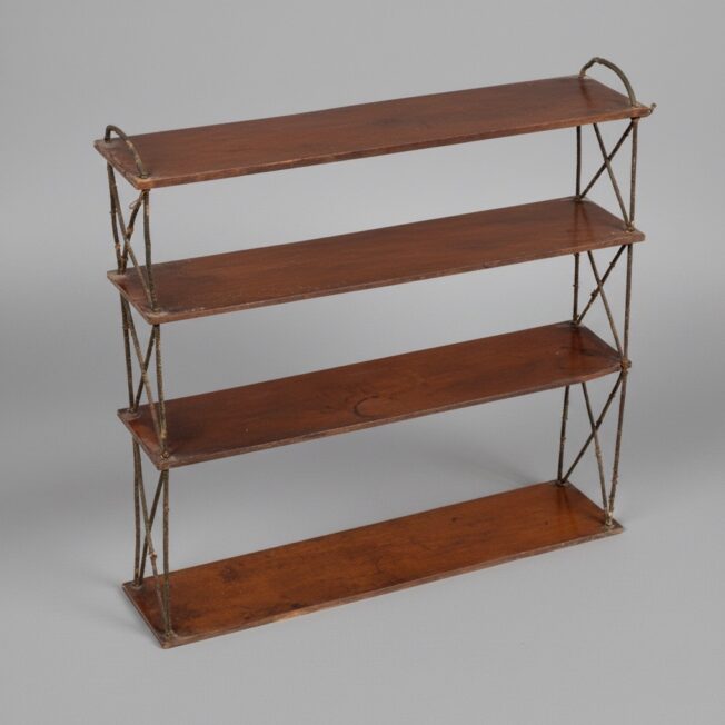 Set of Hanging Antique Display Shelves