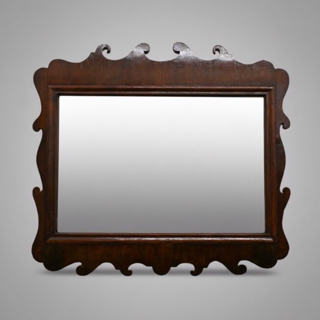 George II Style Mahogany Mirror