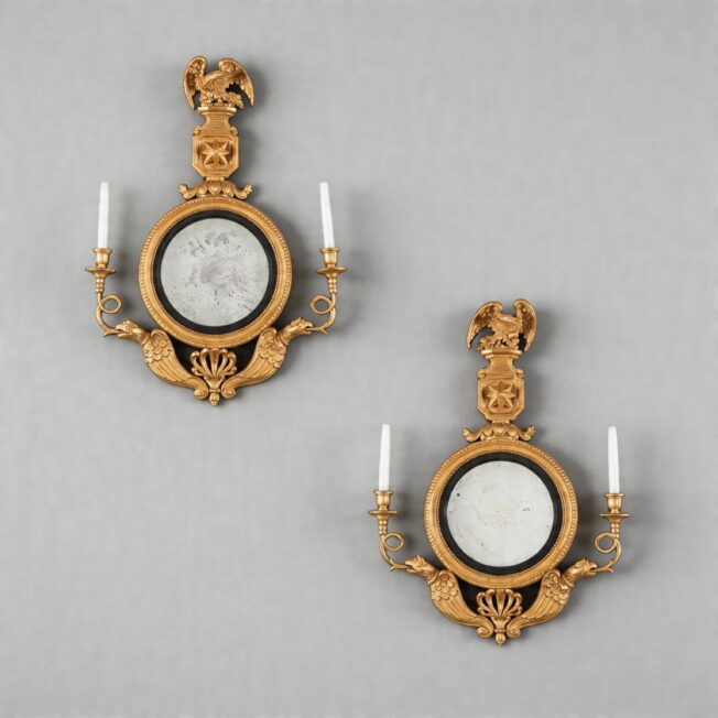 Pair of Convex Mirrors